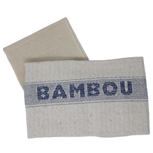 KIT DE NETTOYAGE BAMBOU JAVELISABLE LAVETTE+SERPILLERE