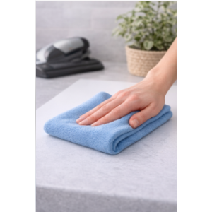 CHIFFON POUSSIERE MICROFIBRE MEUBLE - FABRICATION FRANCAISE Bleu