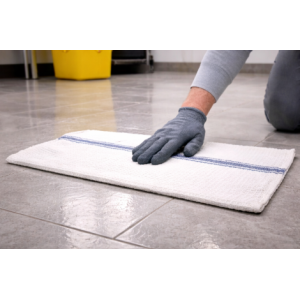 SERPILLIERE GAUFREE BLANC 50X100