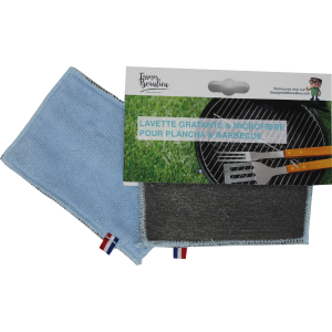 LAVETTE MICROFIBRE ET LAINE D ACIER VRAC